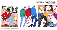 Desktop Screenshot of karolinapawelczyk.com